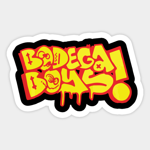 bodega boys v1 Sticker by astelvert 